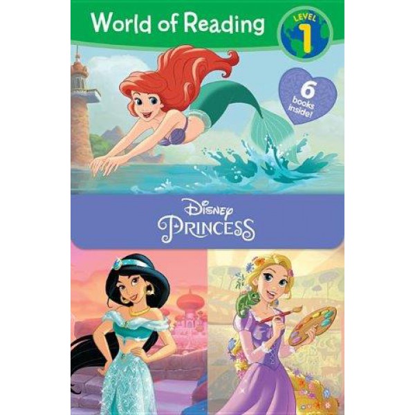 World of Reading Disney Princess Set (6-Book) - ship in 10-20 business days, supplied by US partner