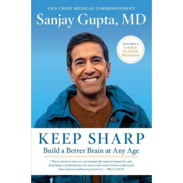 Keep Sharp by Sanjay Gupta - ship in 10-20 business days, supplied by US partner