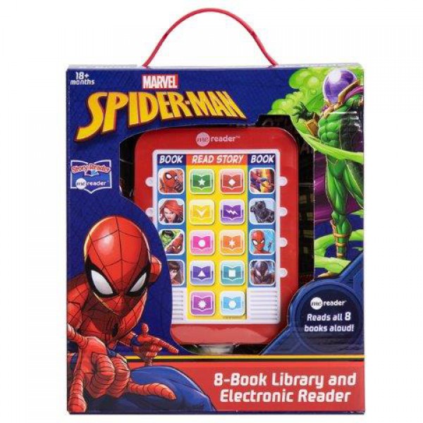 Marvel Spider-Man 8-Book Library and Electronic Reader - ship in 10-20 business days, supplied by US partner