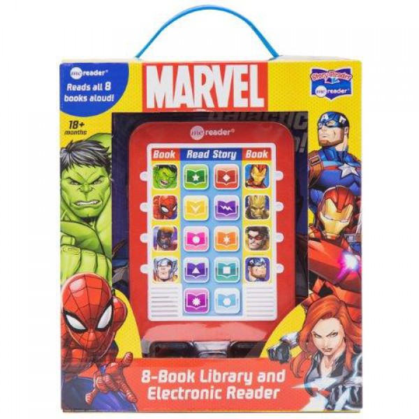 Marvel 8-Book Library and Electronic Reader - ship in 10-20 business days, supplied by US partner