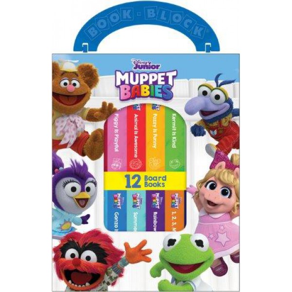 Disney Junior Muppet Babies My First Library Board Book (12-Book) - ship in 10-20 business days, supplied by US partner