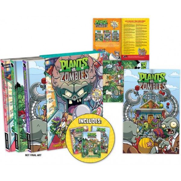 Plants vs. Zombies (3-Book) Boxed Set 7 by Paul Tobin - ship in 15-30 business days or more, supplied by US partner
