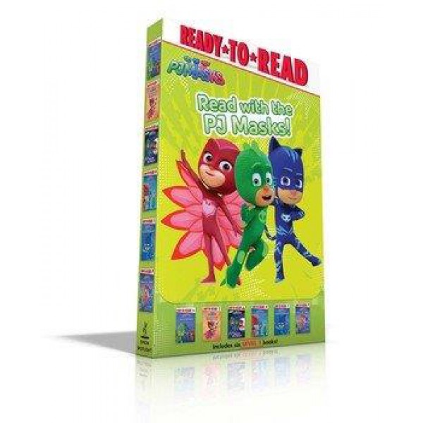 Read with the PJ Masks! (6-Book) by Various Authors - ship in 10-20 business days, supplied by US partner