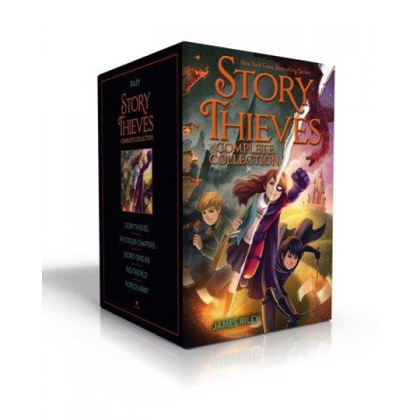 Story Thieves Complete Collection (5-Book) by James Riley - ship in 10-20 business days, supplied by US partner