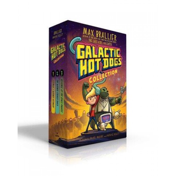 Galactic Hot Dogs (3-Book) Collection by Max Brallier - ship in 10-20 business days, supplied by US partner