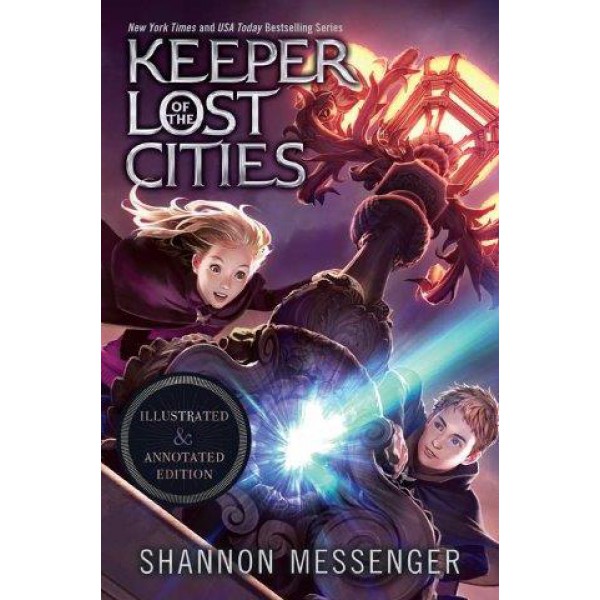 Keeper of the Lost Cities Illustrated & Annotated Edition by Shannon Messenger - ship in 10-20 business days, supplied by US partner