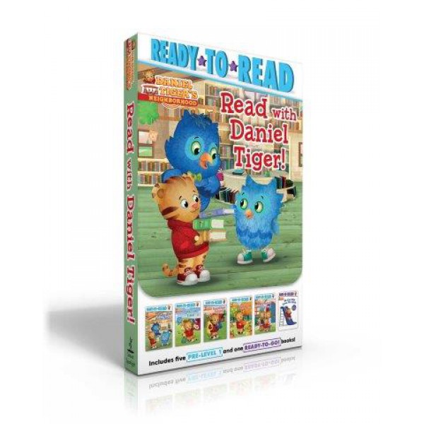 Read with Daniel Tiger! (6-Book) by Various Authors - ship in 15-30 business days or more, supplied by US partner