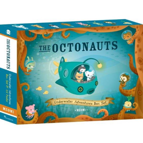 The Octonauts Underwater Adventures Box Set (4-Book) by Meomi - ship in 10-20 business days, supplied by US partner