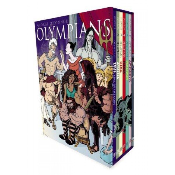 Olympians Boxed Set (6-Book) by George O'Connor - ship in 10-20 business days, supplied by US partner