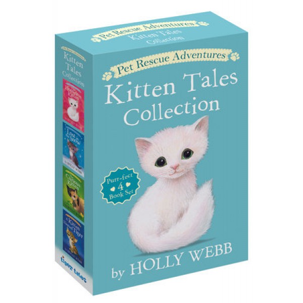 Pet Rescue Adventures Kitten Tales Collection (4-Book) by Holly Webb - ship in 10-20 business days, supplied by US partner