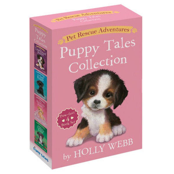 Pet Rescue Adventures Puppy Tales Collection (4-Book) by Holly Webb - ship in 10-20 business days, supplied by US partner