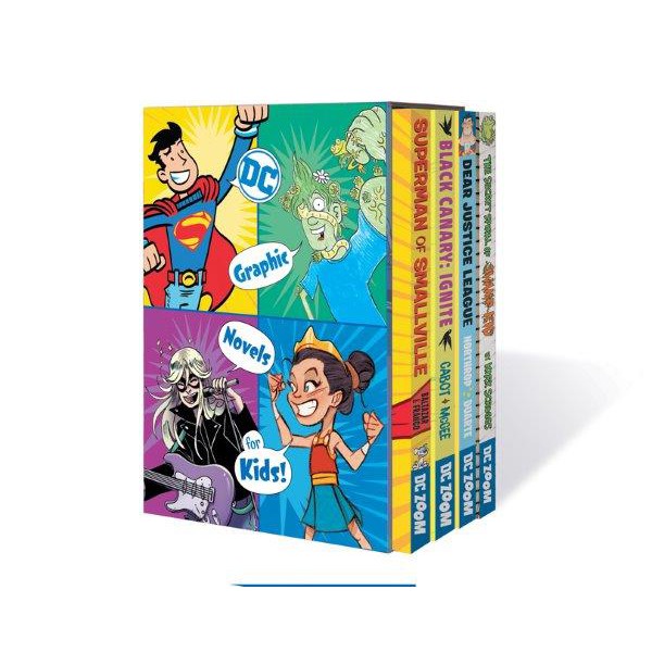 DC Graphic Novels for Kids Box Set by Various Authors - ship in 10-20 business days, supplied by US partner