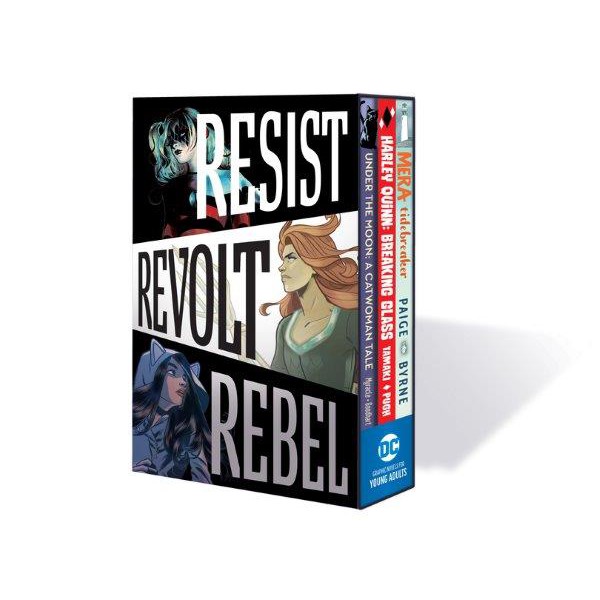 DC Graphic Novels for Young Adults Box Set 1 - Resist Revolt Rebel by Various Authors - ship in 15-30 business days or more, supplied by US partner