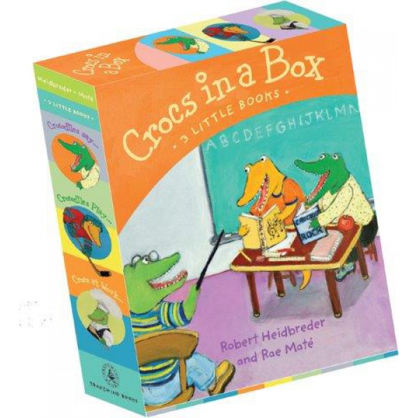 Crocs in a Box (3-Book) by Robert Heidbreder and Rae Maté - ship in 15-30 business days or more, supplied by US partner