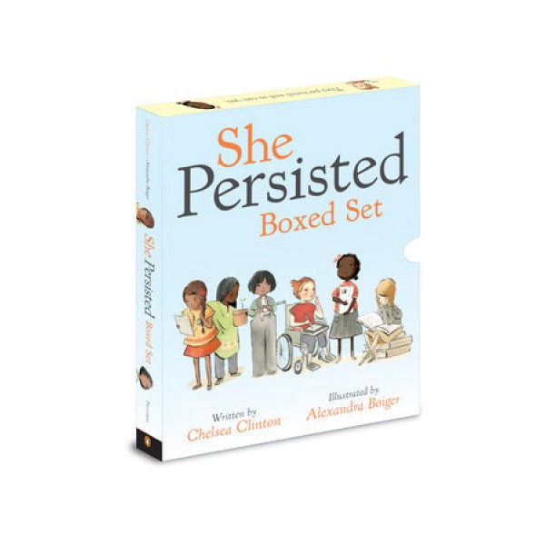 She Persisted Boxed Set (2-Book) by Chelsea Clinton - ship in 15-30 business days or more, supplied by US partner