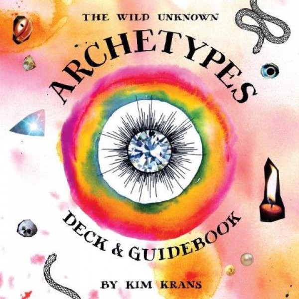 The Wild Unknown Archetypes Deck and Guidebook by Kim Krans - ship in 10-20 business days, supplied by US partner