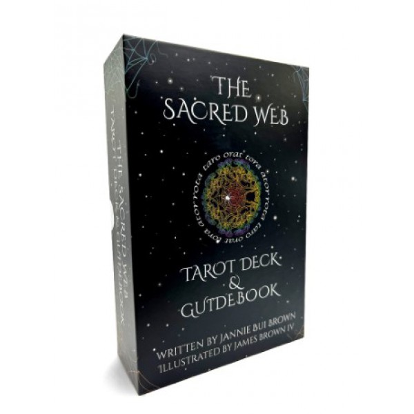 The Sacred Web Tarot by Jannie Bui Brown and James W Brown IV - ship in 10-20 business days, supplied by US partner