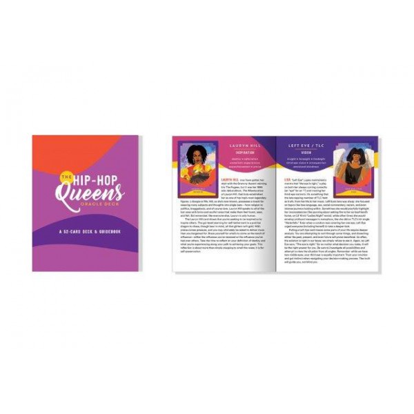 The Hip-Hop Queens Oracle Deck by Kathy Iandoli and Monica Ahanonu - ship in 10-20 business days, supplied by US partner