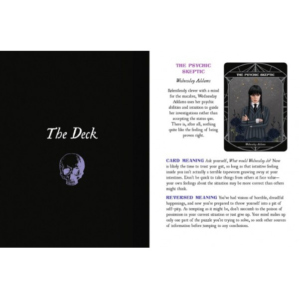 Wednesday: The Official Oracle Deck by MGM Studios - ship in 10-20 business days, supplied by US partner