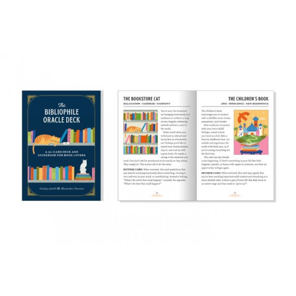Bibliophile Oracle Deck by Lindsey Smith - ship in 10-20 business days, supplied by US partner