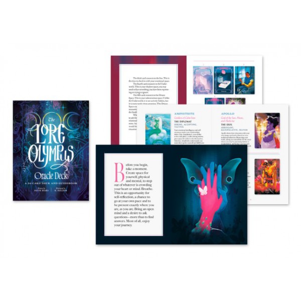 The Lore Olympus Oracle Deck by Rachel Smythe - ship in 10-20 business days, supplied by US partner