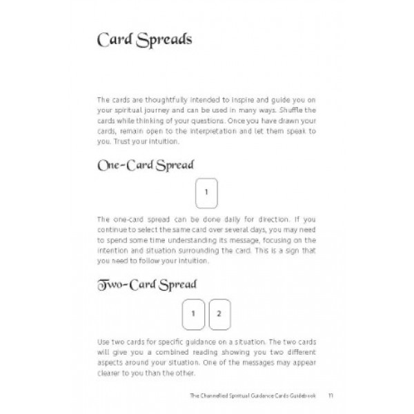 Channelled Spiritual Guidance Cards by Marcia Quinton - ship in 10-20 business days, supplied by US partner