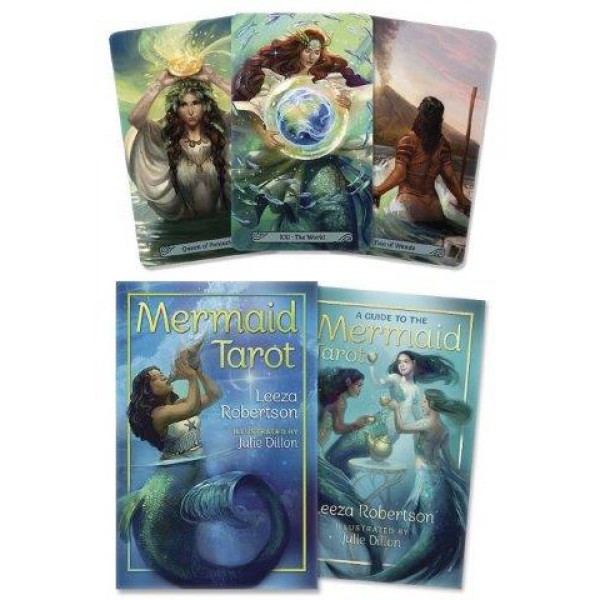 Mermaid Tarot by Leeza Robertson and Julie Dillon - ship in 10-20 business days, supplied by US partner