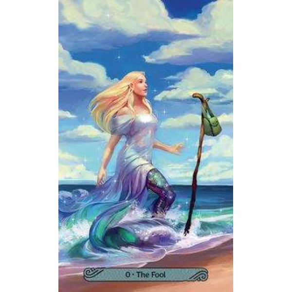 Mermaid Tarot by Leeza Robertson and Julie Dillon - ship in 10-20 business days, supplied by US partner