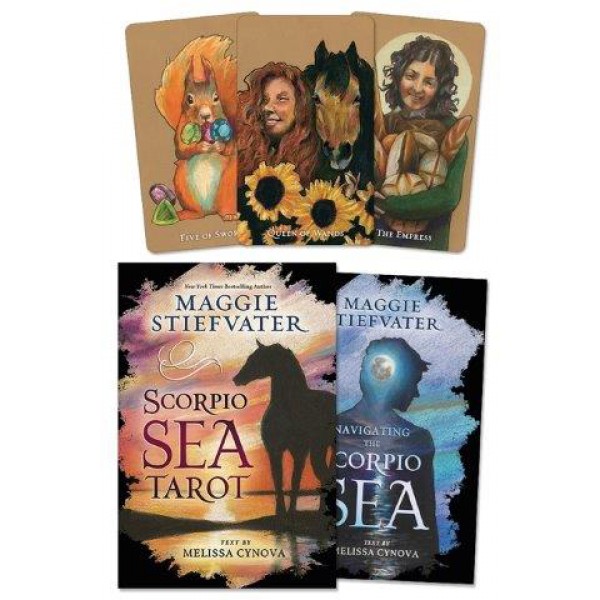 Scorpio Sea Tarot by Maggie Stiefvater and Melissa Cynova - ship in 10-20 business days, supplied by US partner