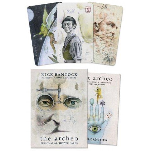 The Archeo: Personal Archetype Cards by Nick Bantock - ship in 10-20 business days, supplied by US partner