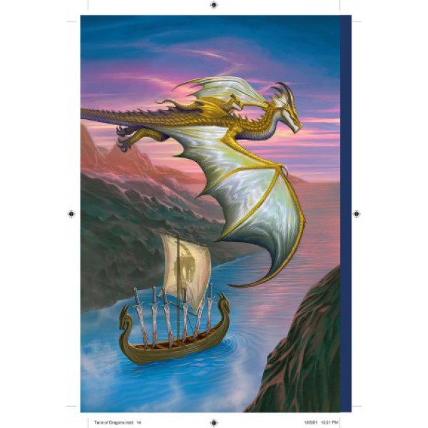 Tarot of Dragons by Shawn MacKenzie and Firat Solhan - ship in 10-20 business days, supplied by US partner