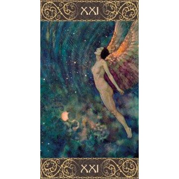 Edmund Dulac Tarot Deck by Edmund Dulac and Giacomo Gailli - ship in 10-20 business days, supplied by US partner