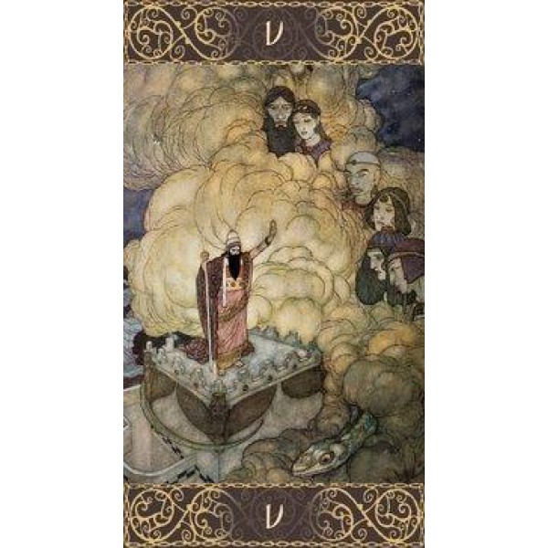 Edmund Dulac Tarot Deck by Edmund Dulac and Giacomo Gailli - ship in 10-20 business days, supplied by US partner