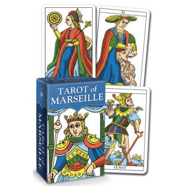 Tarot of Marseille Tarot Mini by Angelis Roberto de - ship in 10-20 business days, supplied by US partner