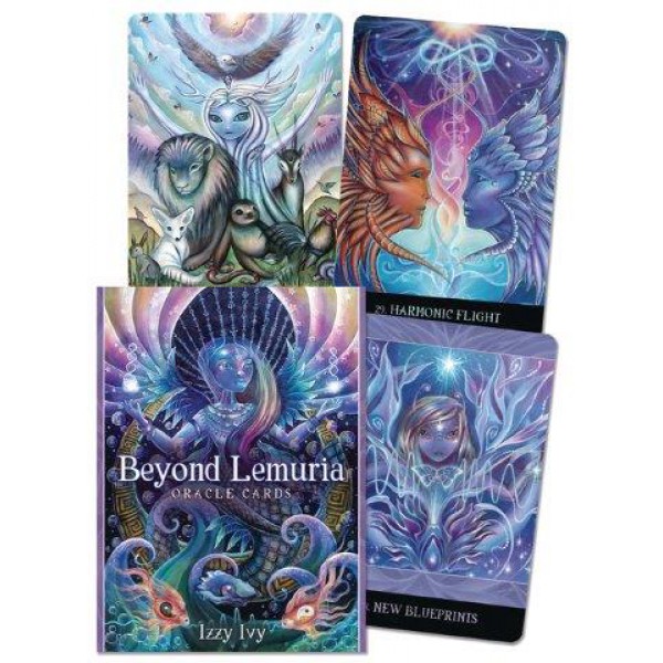 Beyond Lemuria Oracle Cards by Izzy Ivy - ship in 10-20 business days, supplied by US partner