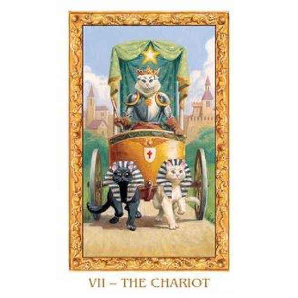 Tarot of the White Cats Mini by Pietro Alligo, Severino Baraldi, and Lo Scarabeo - ship in 10-20 business days, supplied by US partner