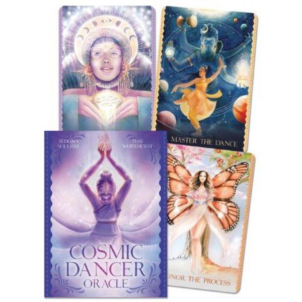 Cosmic Dancer Oracle by Tess Whitehurst, Sedona Soulfire, and Elinore Eaton - ship in 10-20 business days, supplied by US partner