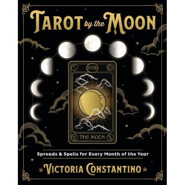 Tarot by the Moon by Victoria Constantino - ship in 10-20 business days, supplied by US partner