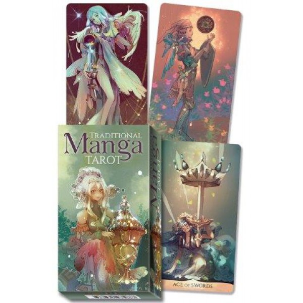 Traditional Manga Tarot by Shou Xueting and Riccardo Minetti - ship in 10-20 business days, supplied by US partner