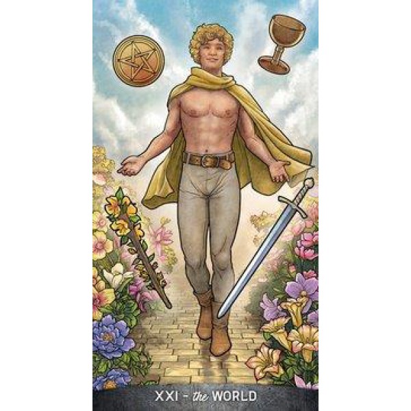 Gregory Scott Tarot Deck by Gregory Scott and Davide Corsi - ship in 10-20 business days, supplied by US partner