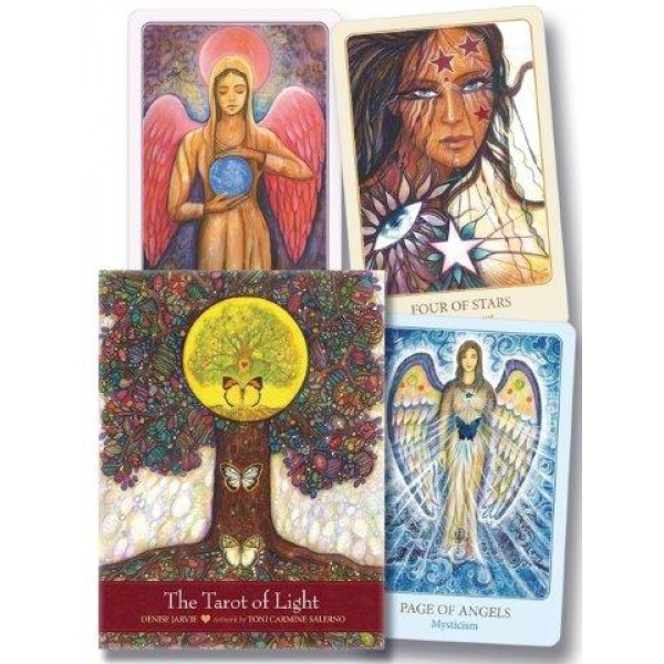 The Tarot of Light by Denise Jarvie and Toni Carmine Salerno - ship in 10-20 business days, supplied by US partner