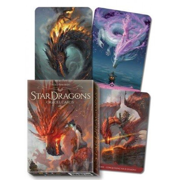 Stardragons Oracle Cards by Paolo Barbieri and Rachel Paul - ship in 10-20 business days, supplied by US partner