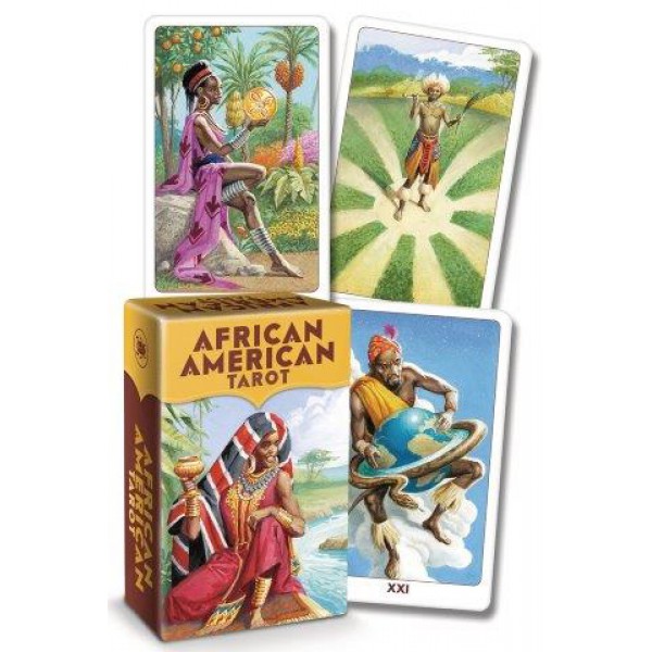 African American Tarot Mini by Jamal R and Thomas Davis - ship in 10-20 business days, supplied by US partner