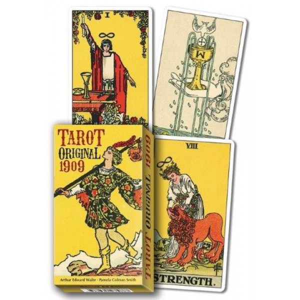 Tarot Original 1909 Deck by Arthur Edward Waite, Pamela Colman Smitha and Sasha Graham - ship in 10-20 business days, supplied by US partner