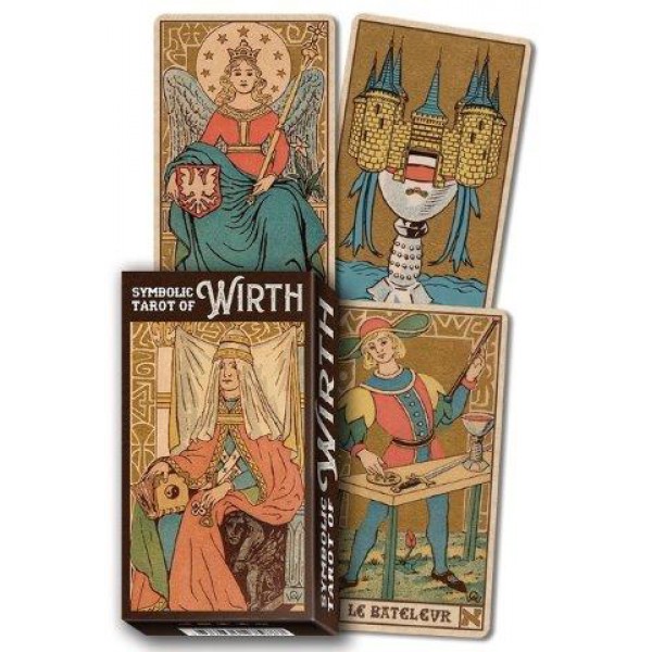 Symbolic Tarot of Wirth by Oswald Wirth and Mirko Negri - ship in 10-20 business days, supplied by US partner