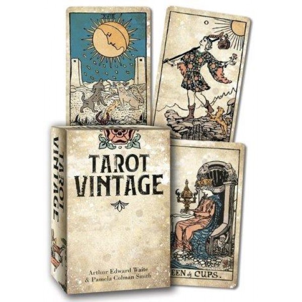 Tarot Vintage by Arthur Edward Waite, Pamela Colman Smith, and Sasha Graham - ship in 10-20 business days, supplied by US partner