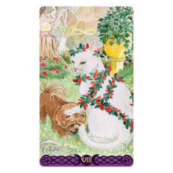 Tarot of Pagan Cats Mini Deck by Magdelina Messina, Lola Airaghi, and Lo Scarabeo - ship in 10-20 business days, supplied by US partner