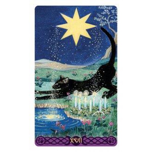 Tarot of Pagan Cats Mini Deck by Magdelina Messina, Lola Airaghi, and Lo Scarabeo - ship in 10-20 business days, supplied by US partner