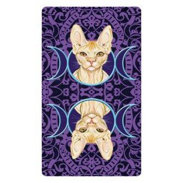 Tarot of Pagan Cats Mini Deck by Magdelina Messina, Lola Airaghi, and Lo Scarabeo - ship in 10-20 business days, supplied by US partner