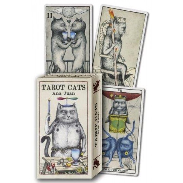 Tarot Cats by Ana Juan - ship in 10-20 business days, supplied by US partner